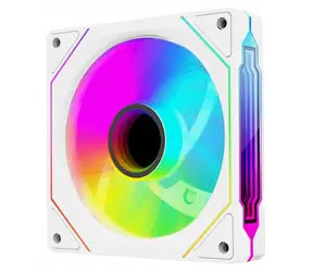Rampage Infinite Loop bílá / Ventilátor / 120 mm / ARGB / PWM / 1800 RPM