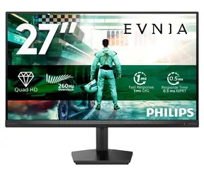 27" Philips 27M2N3500PF/00 černá / Monitor / Fast IPS / QHD / 260Hz / HDR10 / HDMI+DP / VESA