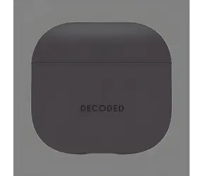 Decoded Silicone Aircase antracitová / Pouzdro / Apple AirPods 4