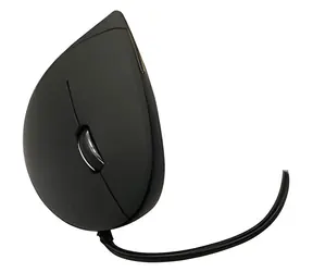 MediaRange Vertical černá / Ergonomická myš / USB / pouze pro praváky / 2400 DPI
