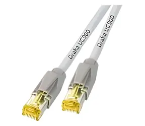EFB UC900 Cat6A S/FTP 3m bílý / Patch kabel / Hirose TM31 / bezhalogenový