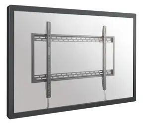 Equip černá / Nástěnný držák pro TV / 60-100" / 100 kg / pevný / VESA