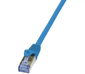 Logilink PrimeLine modrá / Patch kabel / Cat6A S/FTP / RJ-45 / 5 m