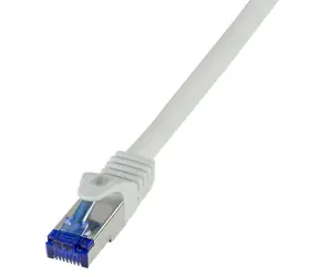 LogiLink Ultraflex šedá / Patch kabel / CAT6A / S/FTP / RJ45 / 1,5 m