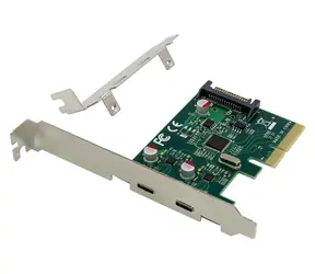 Conceptronic PCI Express / 2x USB-C 3.2 Gen 2 / 10 Gbps / ASM1142