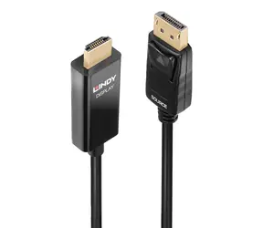 Lindy DisplayPort na HDMI aktivní / Propojovací kabel / 5 m / HDR / 4K 60Hz