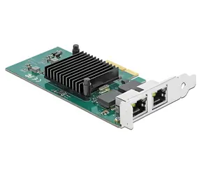 DeLock PCI Express x4 / Síťová karta / 2x RJ45 Gigabit LAN / Intel 82576