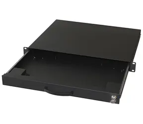 Equip černá / Šuplík na klávesnici / 19" / 1U / Uzamykatelný / PS/2, USB
