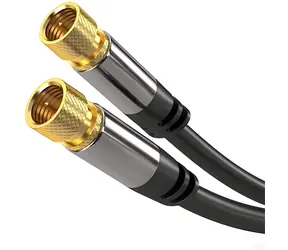 PremiumCord F(M) - F(M) / Satelitní anténní kabel / 135 dB / 4x stíněný / 5 m