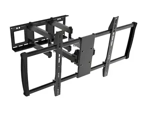 Reflecta PLEXO 100-9060T černá / Nástěnný držák TV / 60-100 palců / VESA 900x600 / nosnost 80 kg / naklápěcí, otočný