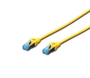 Digitus žlutý / Patchkabel síťový / Cat5e / SF/UTP / AWG 26/7 / 5 m