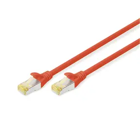 Digitus červená / Patch kabel / Cat6a S/FTP / 2x RJ45 / 5 m