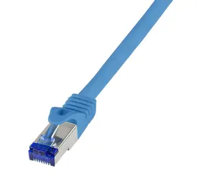 LogiLink Ultraflex modrá / Patch kabel / Cat6A / S/FTP / 0,25 m