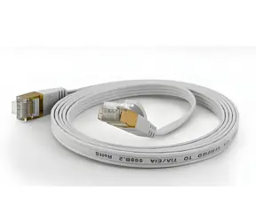 Wantec 7011 bílá / Patch kabel / Cat6a FTP / 10 m