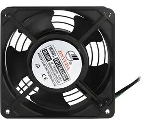 Inter-Tech SWFAN 120mm/230V / Ventilátor do 19" racku / 120 mm / 230 V / černý