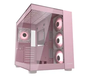COUGAR FV150 ARGB růžová / PC skříň / ATX / micro-ATX / mini-ITX / průhledná bočnice / bez zdroje