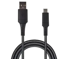 2GO 795822 Xtreme černá / Datový kabel / USB-B - USB-C / 1 m