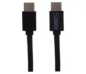 2GO USB-C - USB-C 1 m černá / Datový kabel / USB 3.2 Gen 1