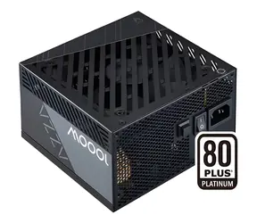 AZZA 1000W černá / Zdroj / ATX 3.1 / 80 PLUS Platinum / Modulární / Aktivní PFC / 120 mm