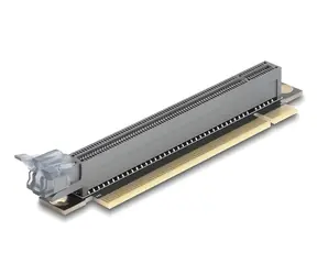 Delock Riser karta PCIe x16 90° / Riser karta / Konektor x16 na slot x16 / Úhel 90° / Pro 1U skříně