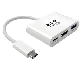Eaton Tripp Lite / Adaptér USB-C na HDMI / USB-A / PD 60W / Full HD 60Hz