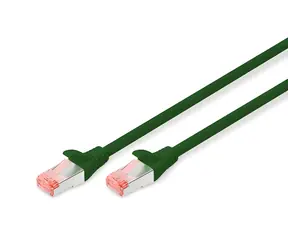 Digitus zelená / Patch kabel / Cat6 S/FTP / RJ45 / 5 m / AWG 27/7