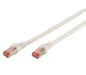 Digitus CAT6 S/FTP bílá / Patch kabel / 10 m / LSZH / AWG 27/7