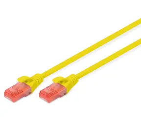 Digitus CAT6 U/UTP žlutá / Patch kabel / LSZH / 250 MHz / 10 m