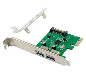 Conceptronic PCIe karta USB 3.2 Gen1 / Řadič / 1x PCIe 2.0 / 2x USB-A 3.0 / 5 Gbit/s / UASP
