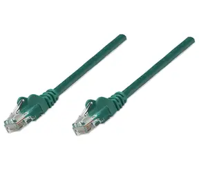Intellinet 10 m zelená / Patch kabel / Cat5e / U/UTP