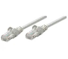 Intellinet šedá / Patch kabel / Cat6 U/UTP / 15 m / RJ-45