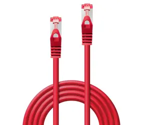 Lindy Basic červená / Patch kabel / Cat6 / S/FTP / 1 m / RJ-45