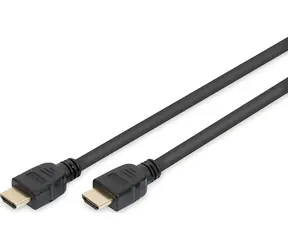 Digitus HDMI 1m / Propojovací kabel / HDMI 2.1 Ultra High Speed / rozlišení až 8K / pozlacené konektory