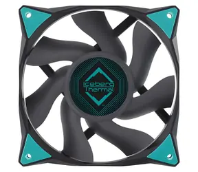 Iceberg Thermal IceGALE 120mm černá / Ventilátor / PWM / 1850 RPM / FDB ložisko