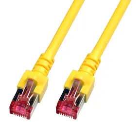 EFB CAT6 S/FTP 25 m žlutý / Patch kabel / RJ-45 / LSZH