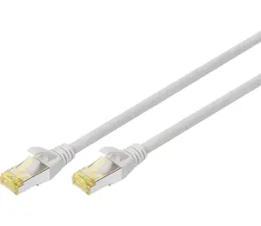 Digitus šedá / Patch kabel / Cat6a S/FTP / AWG 26/7 / 0,25 m