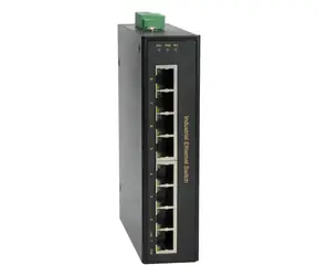 LevelOne průmyslový switch IP30 12x FE PoE+ / Switch / DIN lišta / kovové tělo / -40 až 75 °C / 126W PoE