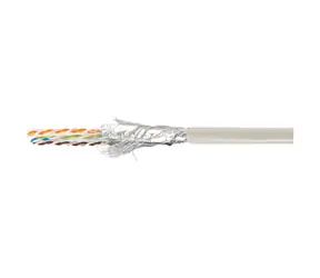 Equip Cat6 SF/UTP šedá / Instalační kabel / 100 m / LSZH / Eca