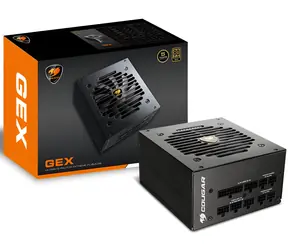 COUGAR GEX 850W černá / PC zdroj / ATX / 80 Plus Gold / Modulární