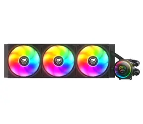Cougar Poseidon Elite 360 černá / Vodní chladič CPU / ARGB / 3x 120mm / Intel & AMD