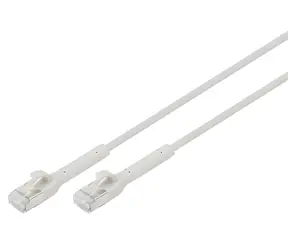 Digitus šedá / Patch kabel / Cat6a F/FTP / zahnutý konektor / 0,5 m / 10 Gbit/s