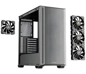 Antec P7 S černá / Skříň / Midi-Tower / ATX, M-ATX, Mini-ITX / bez zdroje