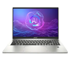 MSI Prestige 16 AI+ A3HMG-036 stříbrná / Notebook / 16" QHD+ / Ryzen AI 9 365 / 32GB / 1TB SSD / Radeon 880M / W11H