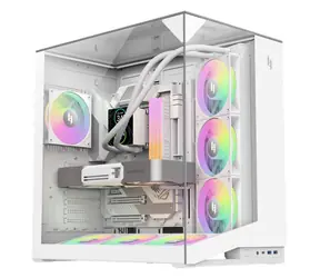 Gamemax NEX C56 VC WH bílá / Skříň / ATX