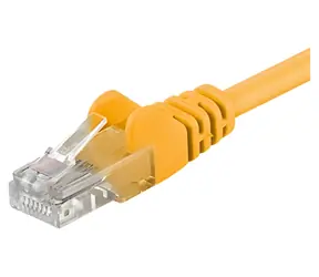 Goobay 95556 žlutá / Patch kabel / UTP / CAT 5e / 1,5 m