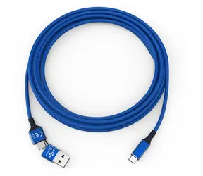Smrter Speedy modrá / Nabíjecí a datový kabel / USB-C / 1 m