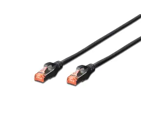 Digitus CAT 6 černá / Patch kabel / S/FTP / AWG 27/7 / 2 m
