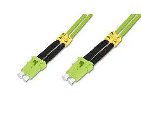 Digitus FO patch kabel LC/LC / Optický patch kabel / Multimode OM5 / 50/125 µ / Duplex / 2 m