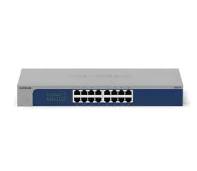Netgear 16portový gigabitový switch / Switch / unmanaged / kovové provedení / tabulka MAC 8000 položek