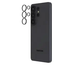 ZAGG InvisibleShield Glass Elite černá / Ochranné sklo objektivu / Pro Samsung Galaxy S26 Ultra / Antireflexní